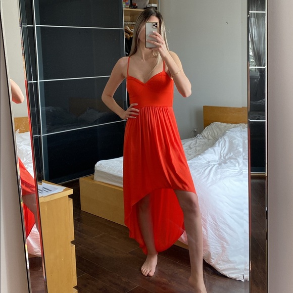 BCBG Orange Dress 🍊 - Picture 4 of 10